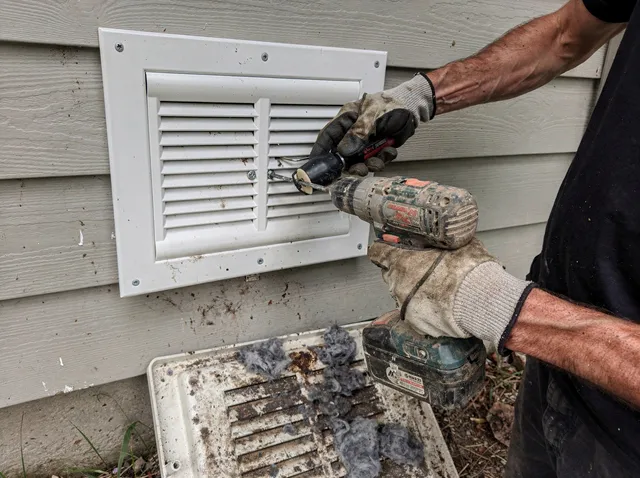 Dryer Vent Cover Replacement in Calimesa