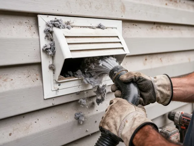 Professional dryer vent cleaning by Calimesa Dryer Vent Cleaning in Calimesa